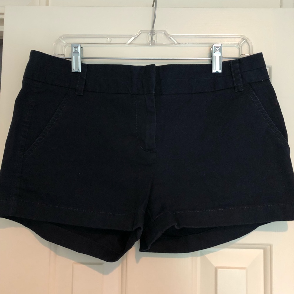 J. Crew navy chino shorts